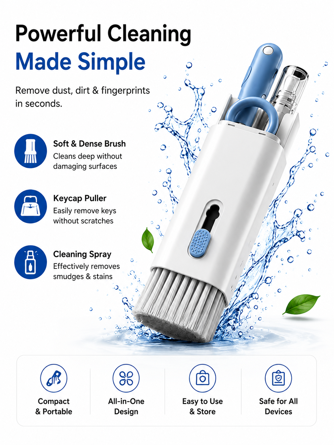7-in-1 Precision Tech Cleaning Kit