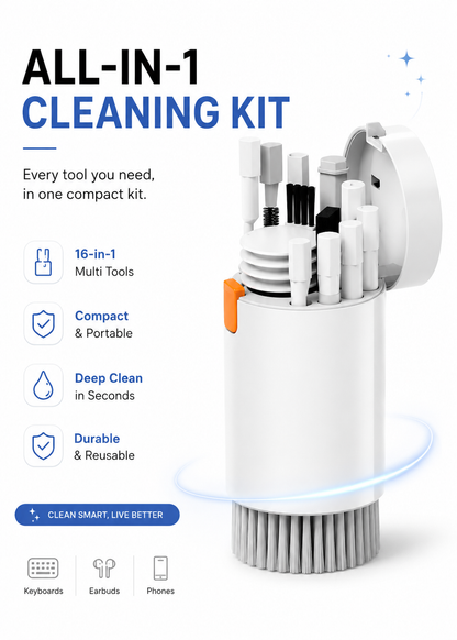 ProClean 16-in-1 Tech Cleaning Kit