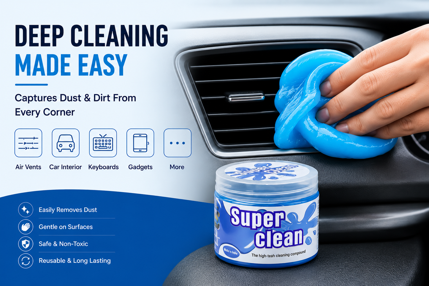 Multi-Surface Cleaning Gel