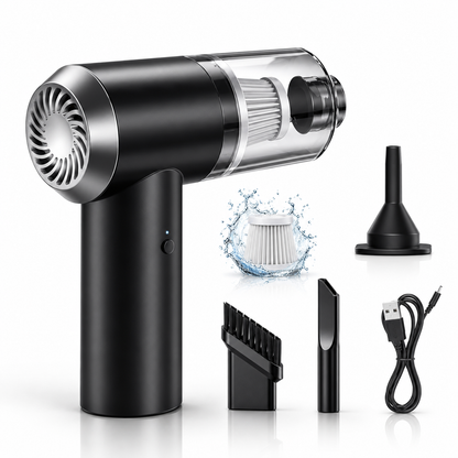TurboVac Pro – 6000Pa Cordless Car & Home Vacuum Cleaner
