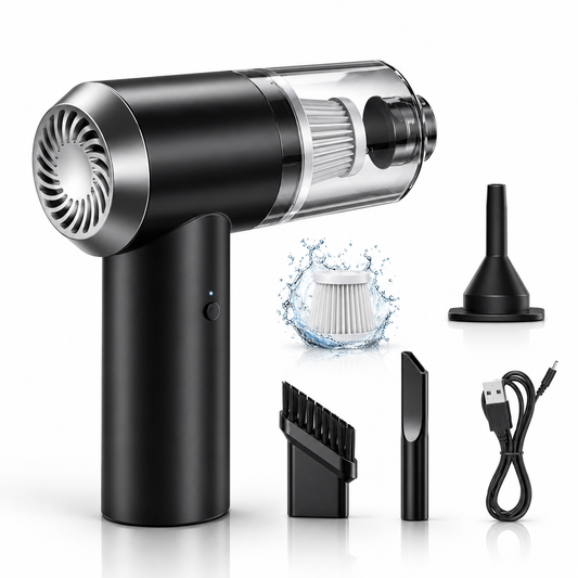 TurboVac Pro – 6000Pa Cordless Car & Home Vacuum Cleaner